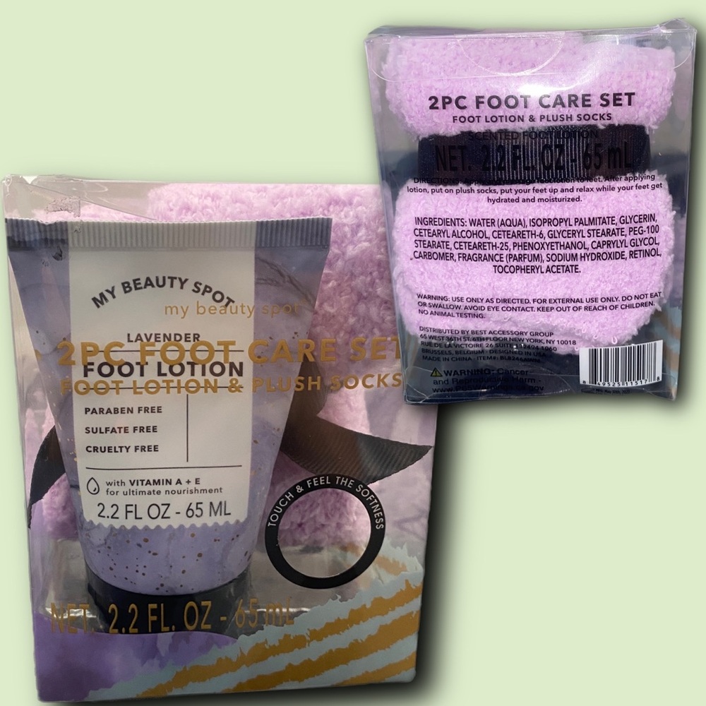 2 PC FOOT CARE SET